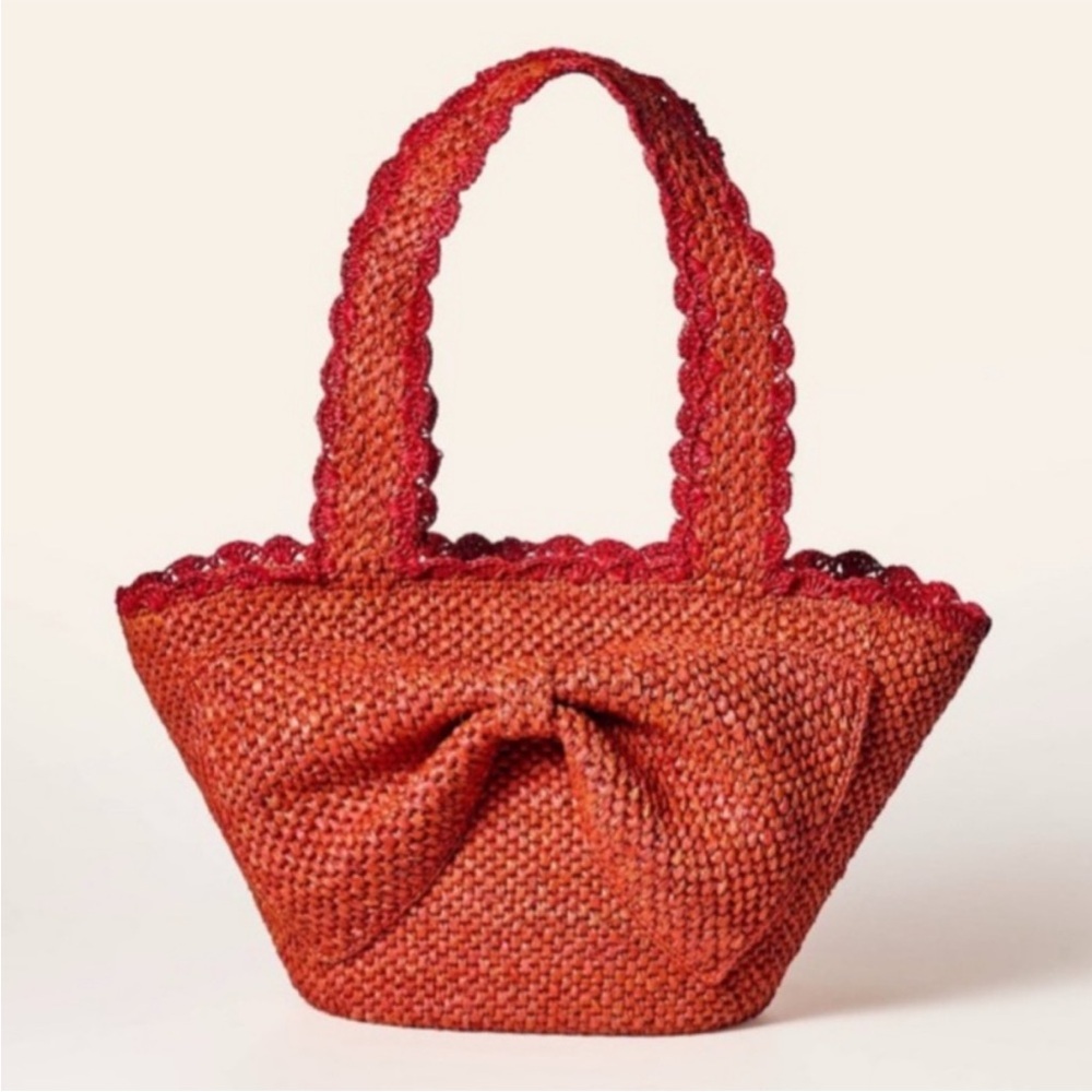Kate Spade x Target Raffia Tote